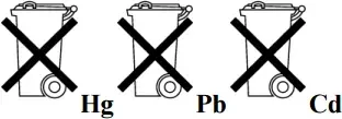 M&uuml;lltonnensymbol mit chemischen Bezeichungen